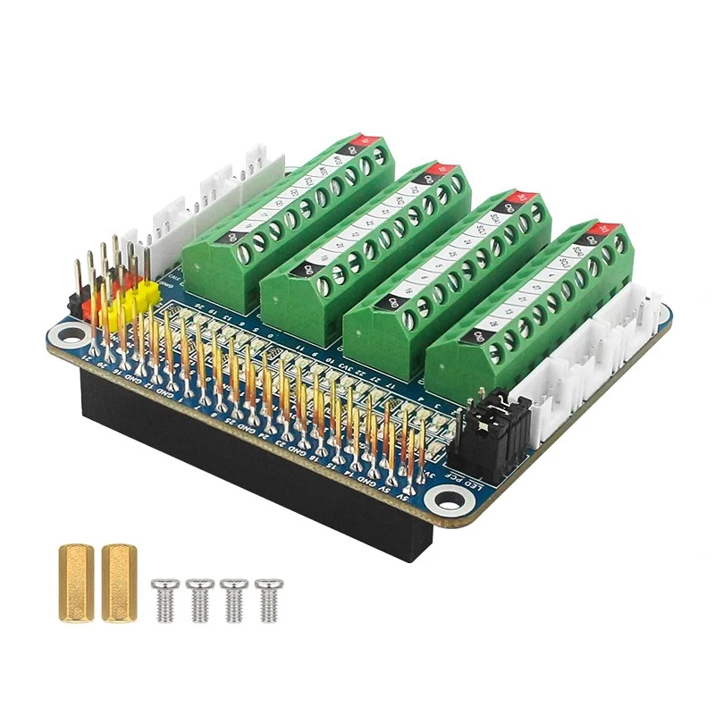 Scheda di espansione Raspberry Pi GPIO modulo PCF8591 LED scheda di prova sensore ADC/DCA integrata per Raspberry Pi 4B 3B CM4