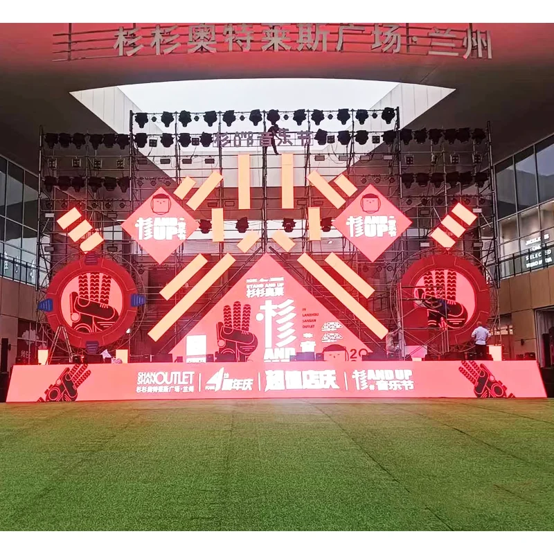 P2.604 Indoor Academic Forum LED Rental Cabinet Report Display