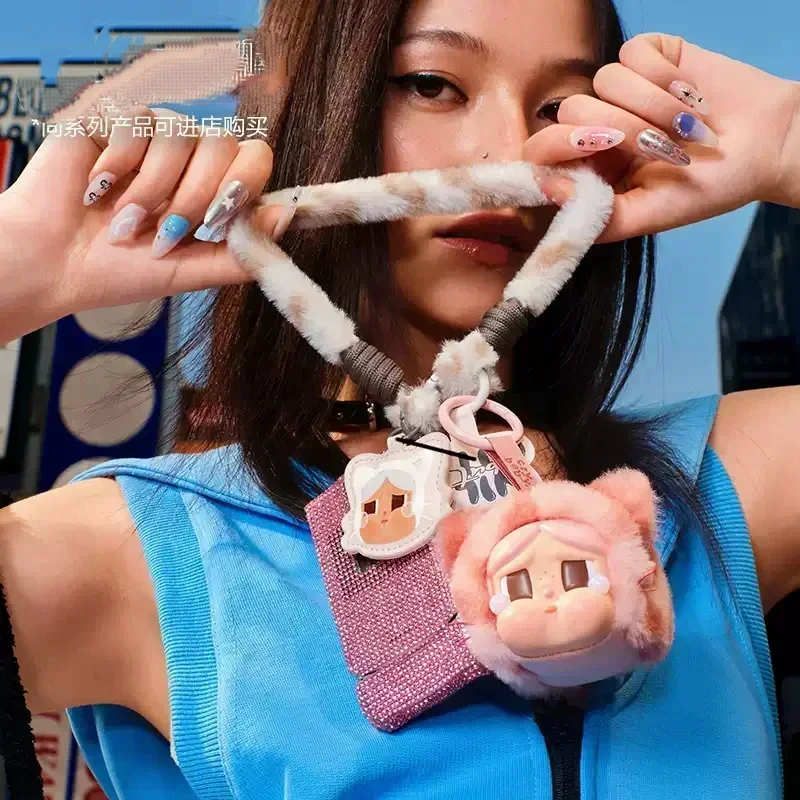 

Pop Mart CRYBABY wild, но милая серия, ремешок для мобильного телефона, слепая коробка, сумка для догадок, аниме-фигурка, орнамент, фигурки, куклы, модель, подарок