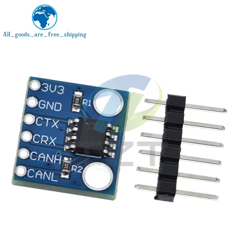 SN65HVD230 CAN Bus Transceiver Communication Thermal Protection Slope Control Module for Arduino Controller Board