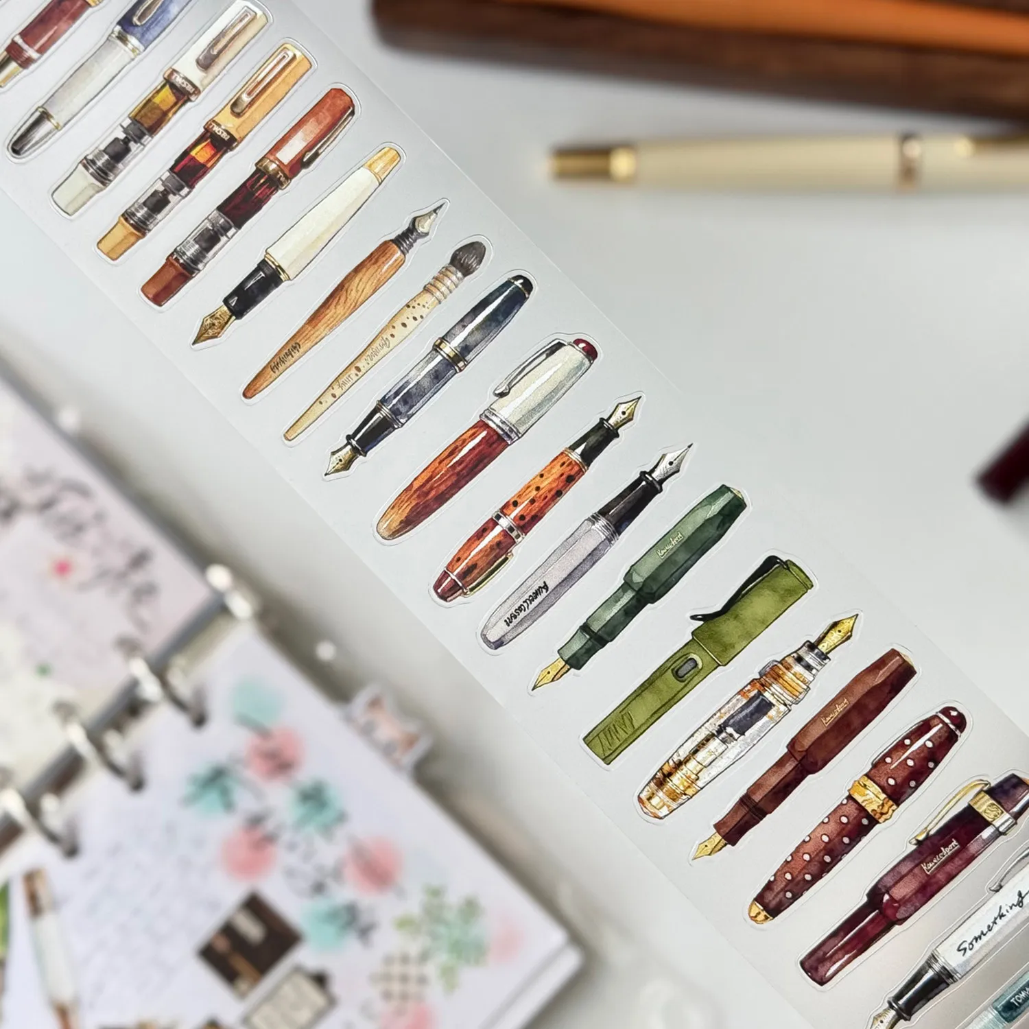 Washi Tape Set - Ruban adhésif décoratif en papier Washi
