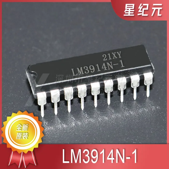 

1 Piece Original imported LM3914 LM3914N-1 LED bar graph display driver is directly inserted into DIP18