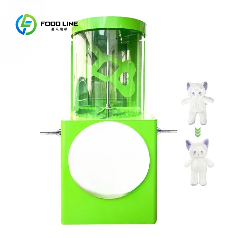 Customized High-Output Plush Toy Stuffing Machine Portable Self-made Supply Fiber Commercial Plush Toy Stuffing Machine