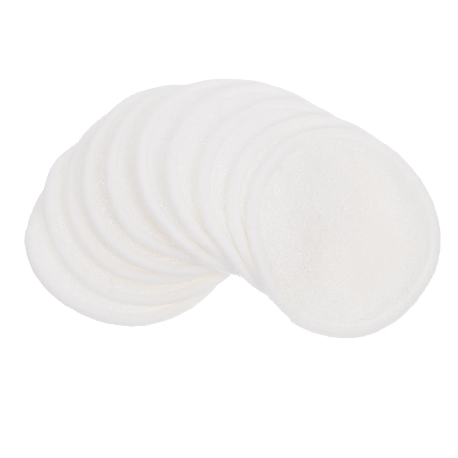 CIYODO 10 قطع من وسادات إزالة المكياج القابلة لإعادة الاستخدام لتنظيف الوجه مناديل قطنية مستديرة لملحقات تنظيف الوجه