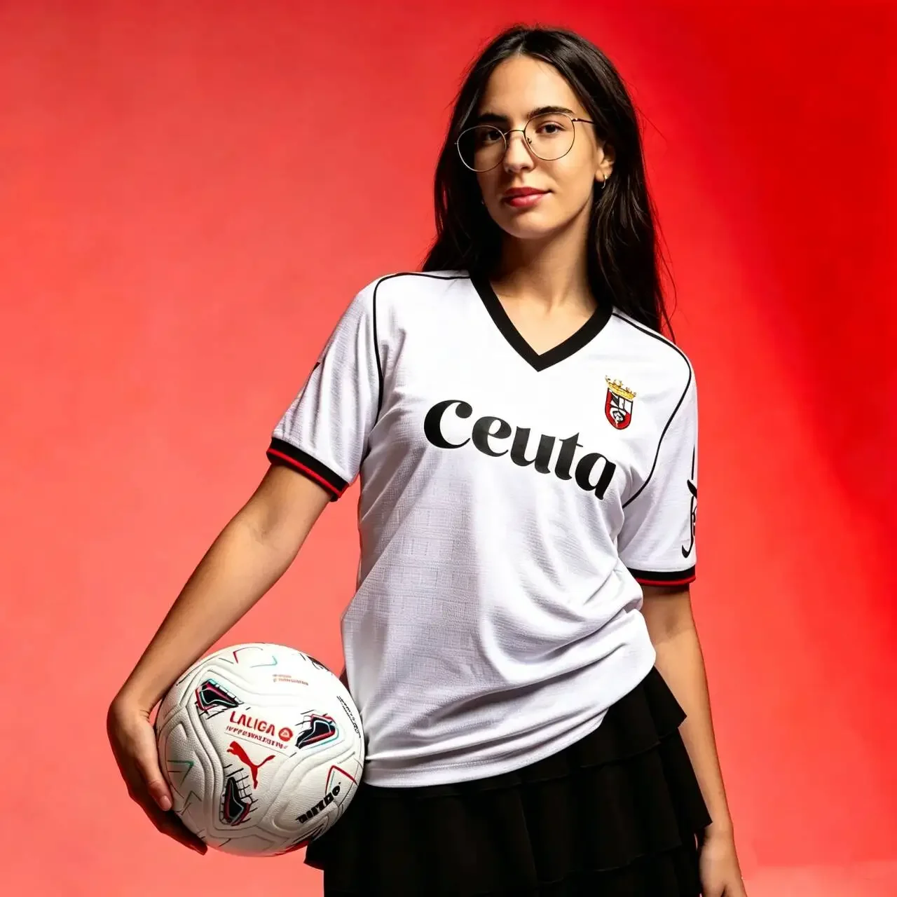 2026Summer Men Soccer Shirts Cycling Sports Shirt 2026-27 Ceuta Spain Football Jersey Local Visitor Equipment Quick Drying Shirt