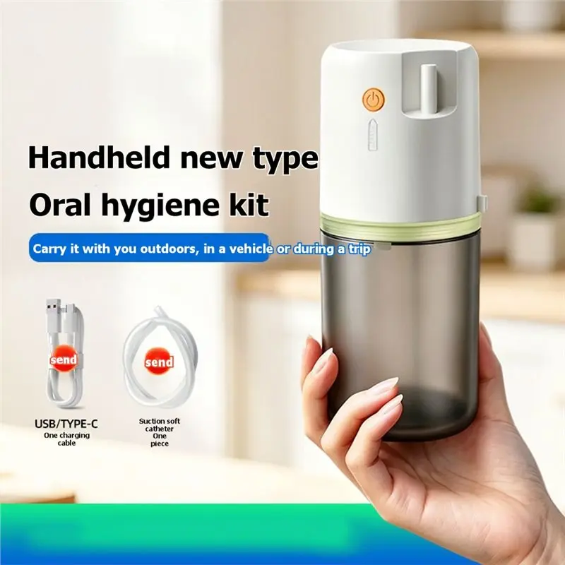 [NEW!N92R】 Electric Suction Device 300Ml 3 Levels Adjustable For Oral Cleaning, Suctioning Residual Fluid, Suctioning Sputum