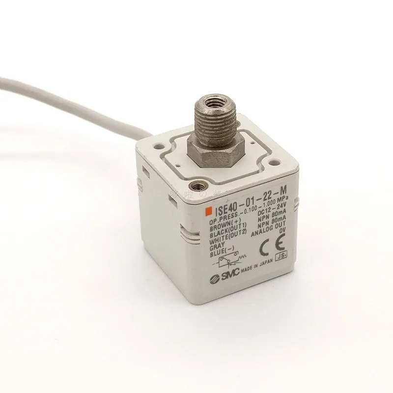 ISE40-01-22-M Электронный реле давления SMC, цифровой дисплей, датчик давления, положительная таблица давления