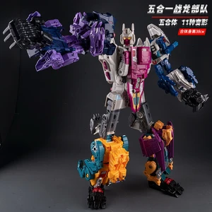Mainan Transformasi AOYI BMB Abominus 5IN1 Penggabung Hun-Gurrr Blot Cutthroad Sinnertwin Model Robot Deformasi Figur Aksi 10 trafo penjualan terbaik bmb - №