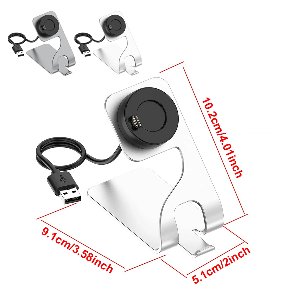 Charger Smartwatch Charging Dock Bracket Station Charge Adapter Accessory