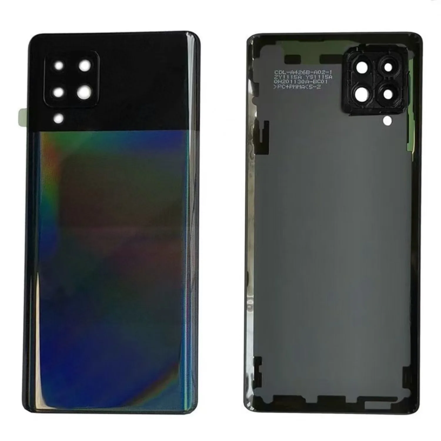 

Задний комплект A42 A426 — корпус из стекла OEM, объектив и рамка камеры, предварительно вырезанная водонепроницаемая лента, инструменты и направляющая для быстрой ремонта своими руками