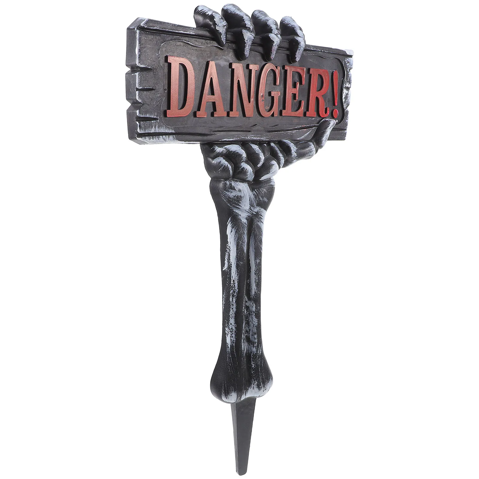 

Ghostly Insert Sign Halloween Decorations for outside Garage Fence Outdoor Garden Stake Yard Signs The