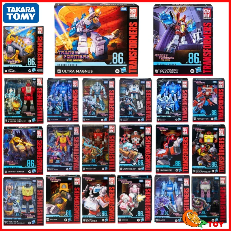 Transformers Studio-figuras de acción de la serie de películas, juguetes de Robot, regalos de pasatiempos, lave Arcee, Jazz, Ironhide, SS86, en Stock