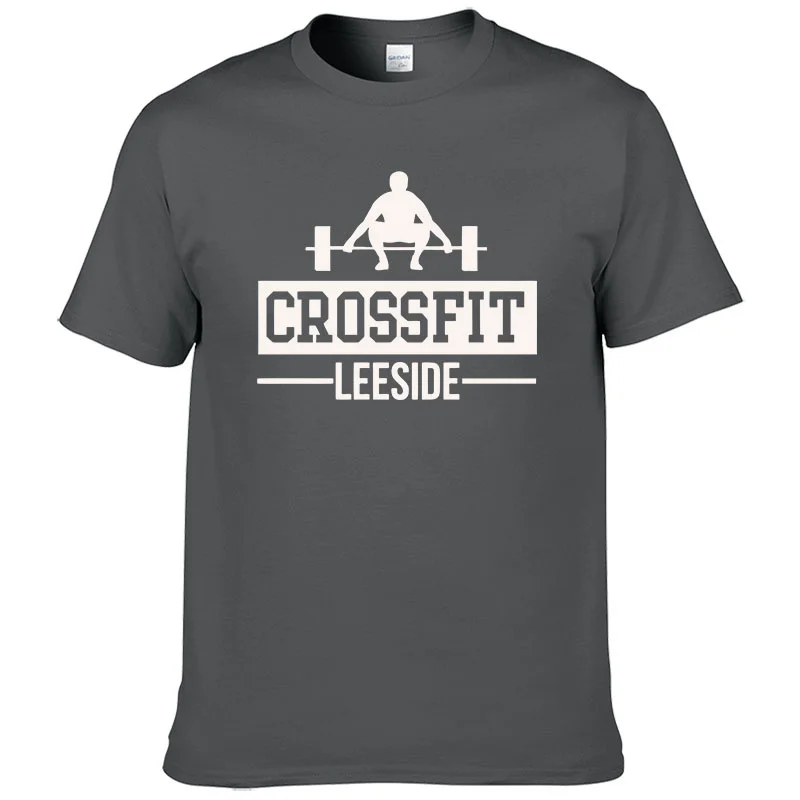 Crossfit Fitness Pure Cotton EU size t shirt designer men t shirt comic man clothing