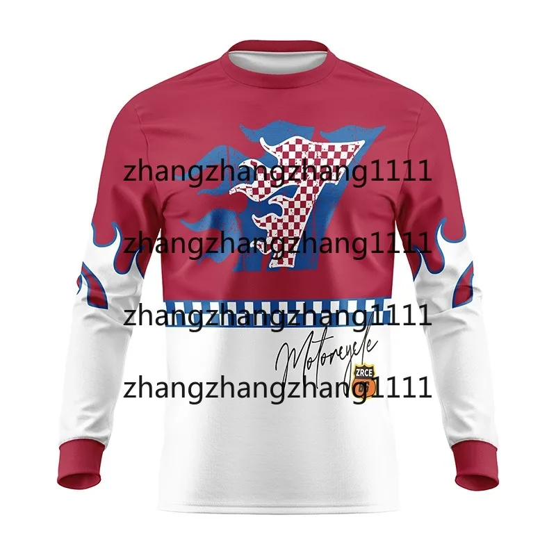 

New 3D Printed Creative Logo, Men's Clothing, Motorcycle Racing Sportswear, Mountain Bike, Off-road Bike Riding Clothing