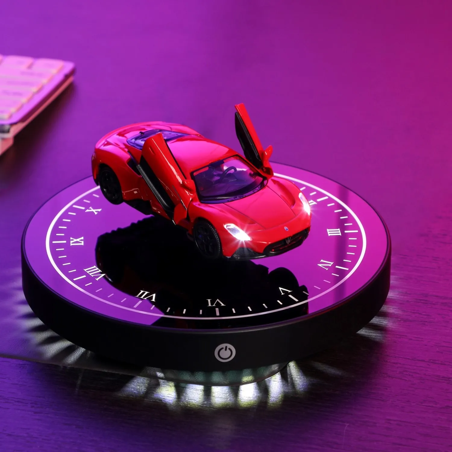 Tabletop ornament hovering car bluetooth stereo sports car model boyfriend birthday gift station mood stabilizer