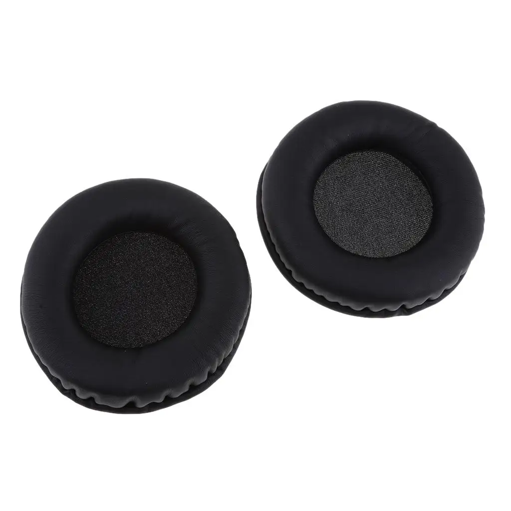 2 pcs Of Replacement PU Leather s for 181 K181DJ Headphones, Black