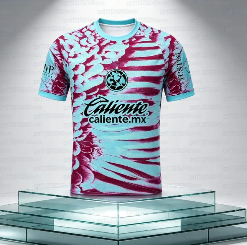 Club America 3D All Over Print T-Shirt Beach Surf Motif Summer Quick Dry Outdoor Sport Street Short Sleeve Tops FamilyMatching