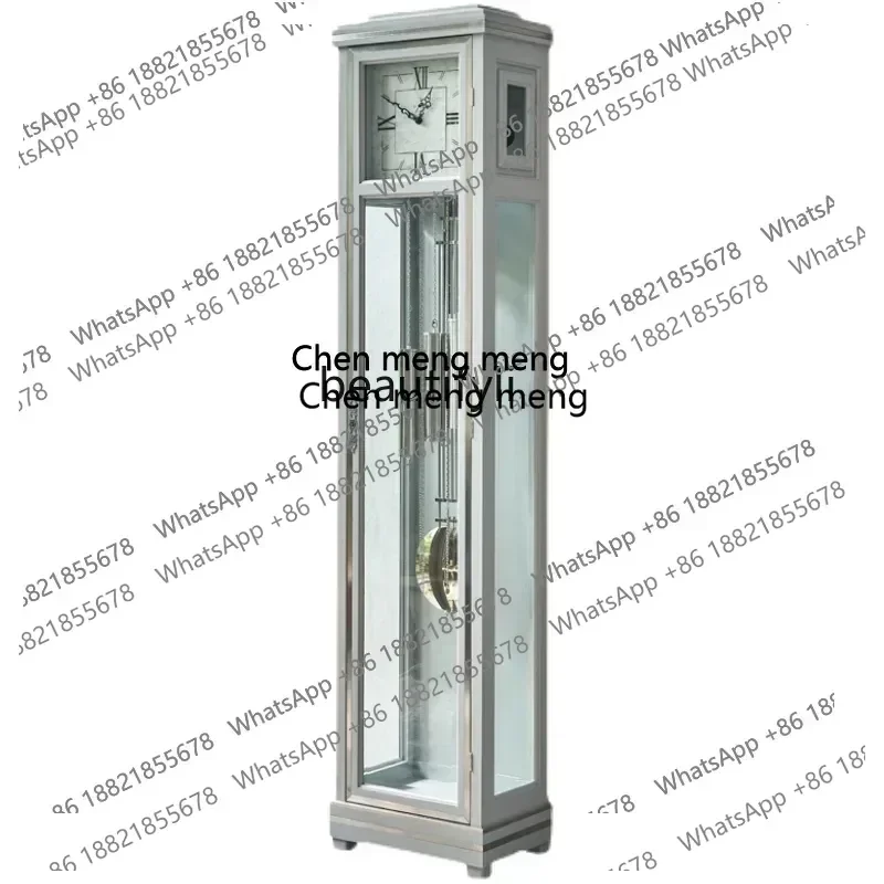 Modern Italian Light Luxury the Grandfather Clock Living Room Clock Home Internet Celebrity Pendulum Clock