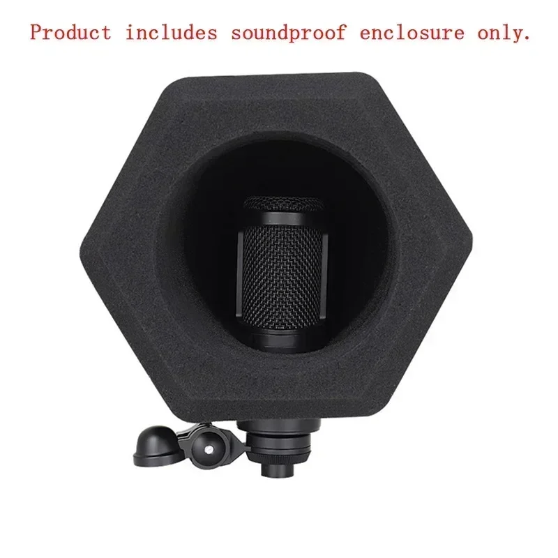 C2 Universal Studio Mic Screen Live Recording Microphone Anti-Interference Noise Reduction Wind Screen Soundproof Filter Cover