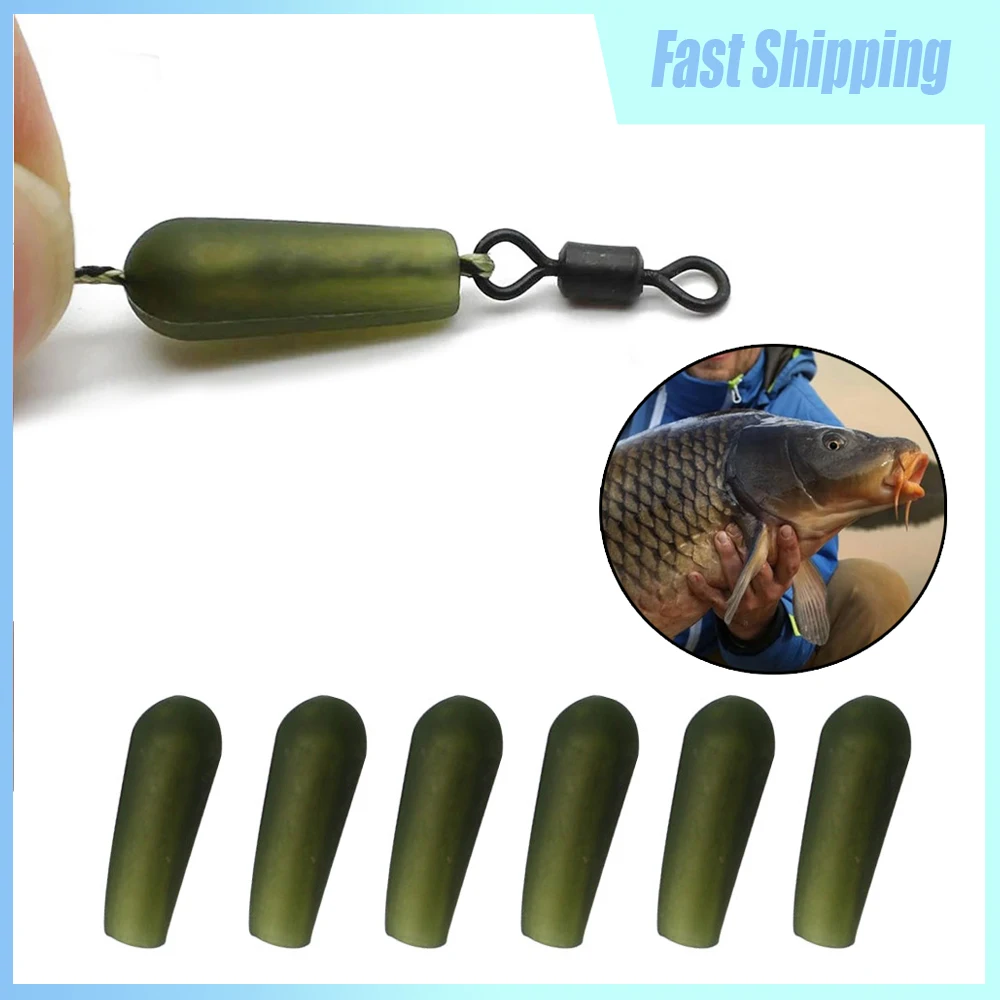 

20pcs Carp Fishing Chod Rig Knot Buffer Bead Fishing Float Lead Core Leader Protector Beads Fishing Tackle Tool Accessories