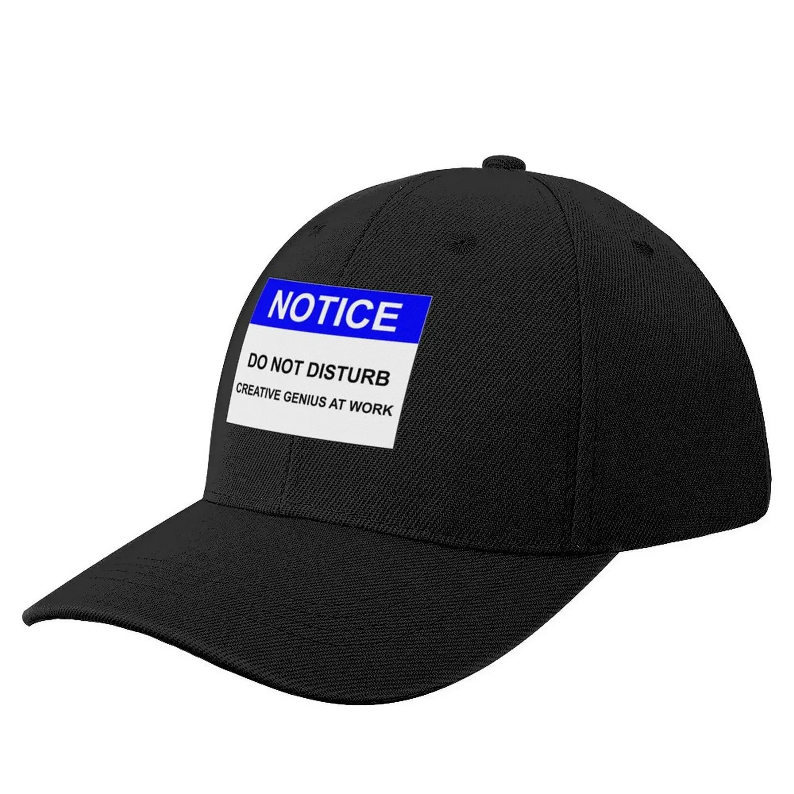 

NOTICE: DO NOT DISTURB, CREATIVE GENIUS AT WORK Baseball Cap Fishing cap dad hat Golf Hat Women's Beach Outlet Men's