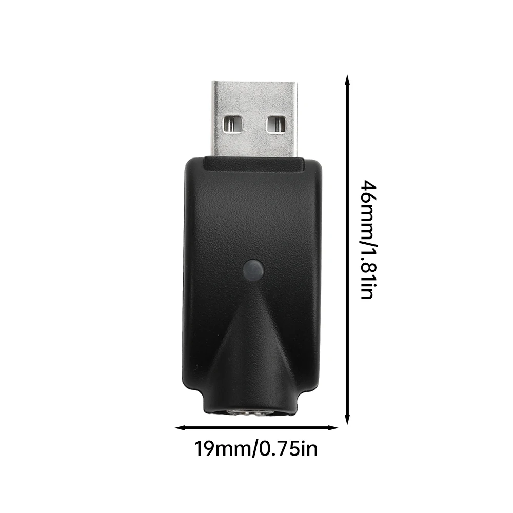 Carregador de cabo USB universal-preto com proteção contra sobrecarga compatível e luz indicadora carregador de rosca 510