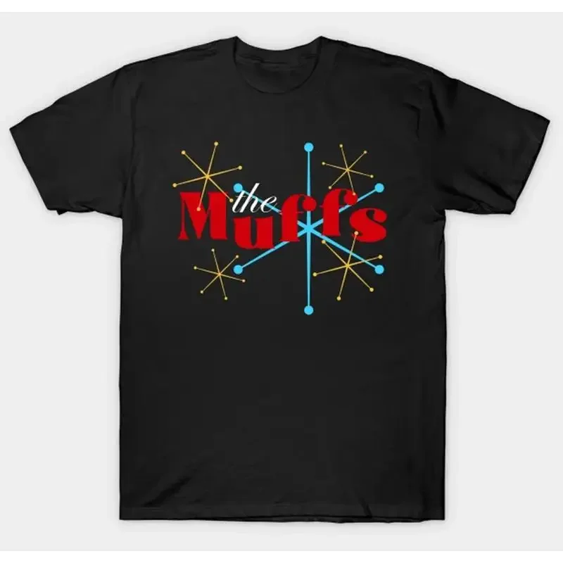 The Muffs  Cotton Black Fan T Shirt OM563