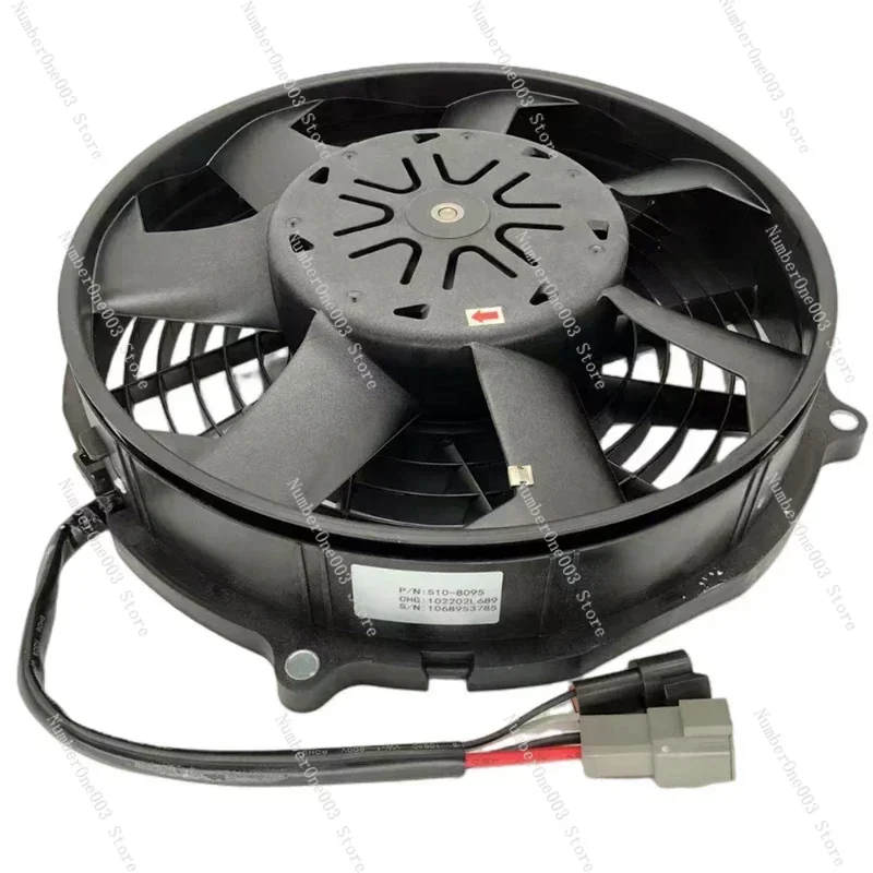 Electronic Suction Fan Radiator for Caterpillar Excavator Parts, 320gc, 323gc, 326gc, 330gc, 5108095, 510-8095