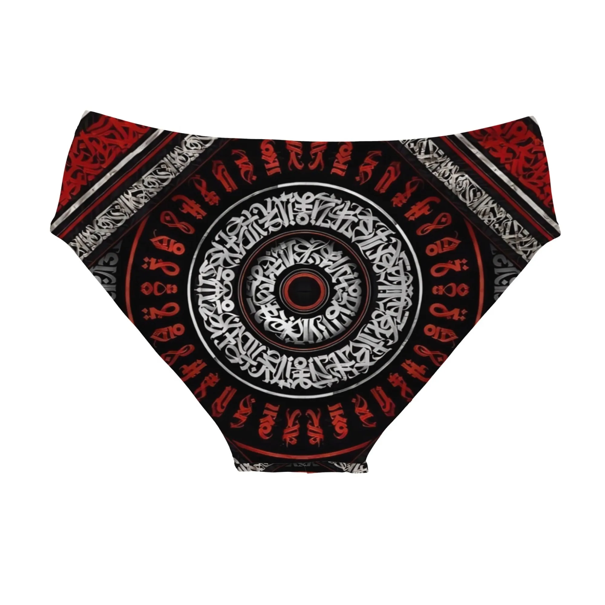 Gothic Rune Swim Trunks Slim Fit Durable Drawstring Men's Triangle Swim Trunks Water Parks Islands Sunbathing Mens Vacation Gift