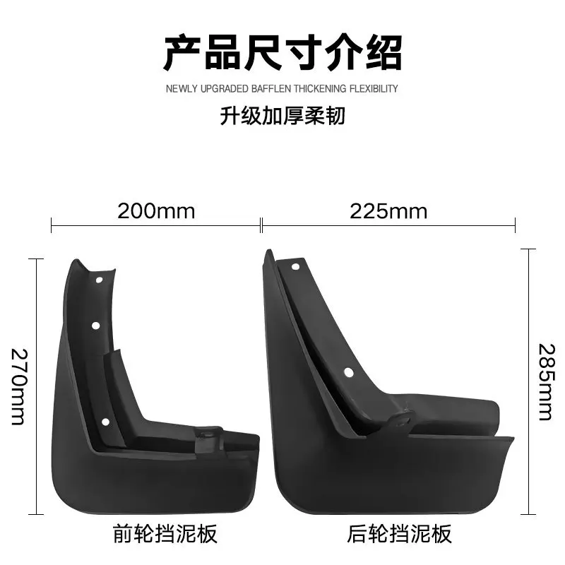 For BMW1 Series 17-21 Car mudguard decorative panel, tire mudguard, wheel hub mudguard Beautify car wheels auto parts