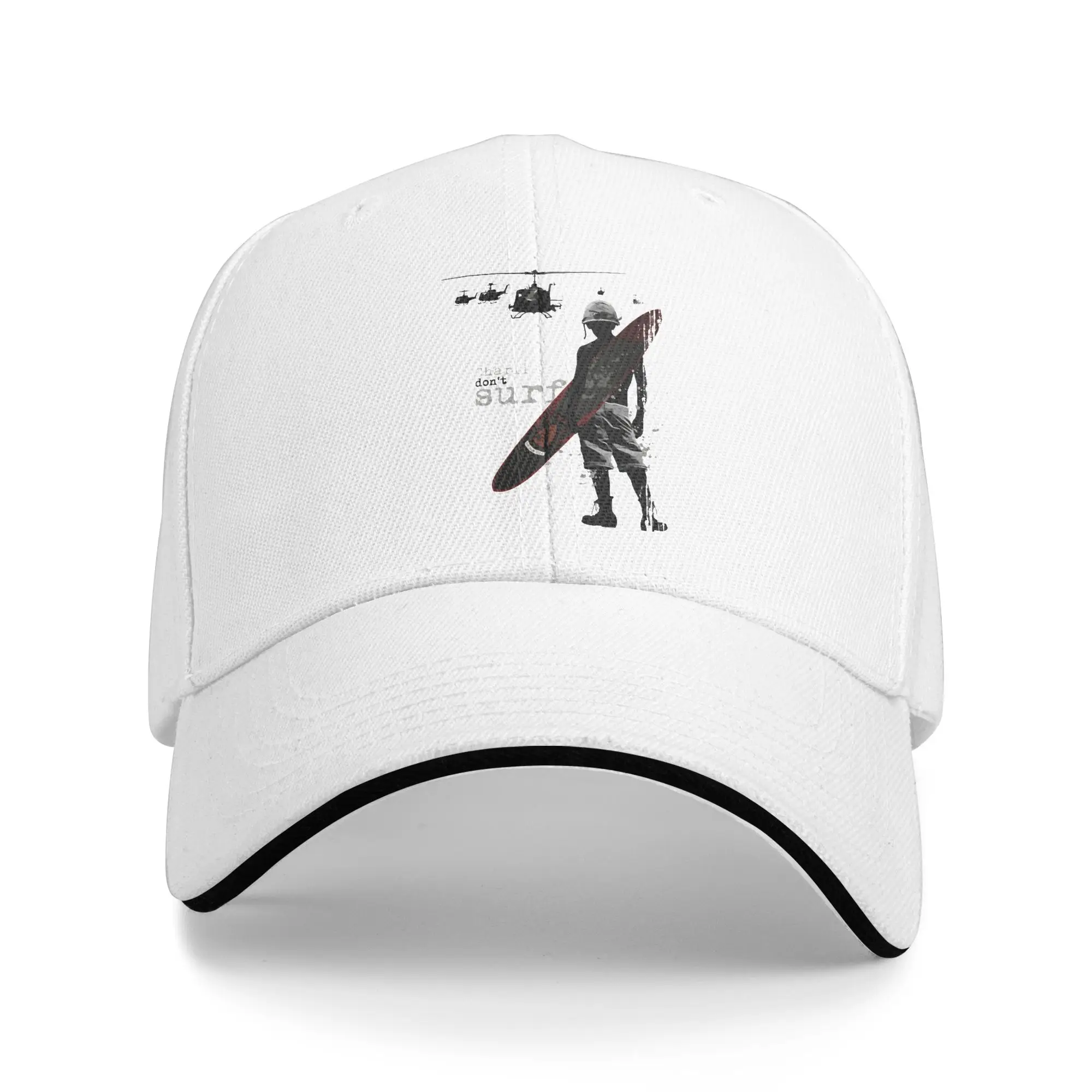 Apocalypse Now Charlie Don't Surf Sandwich Baseball Caps Popular Adjustable Fit Vietnam War Film Snapback Hat Outdoor Adult Hats
