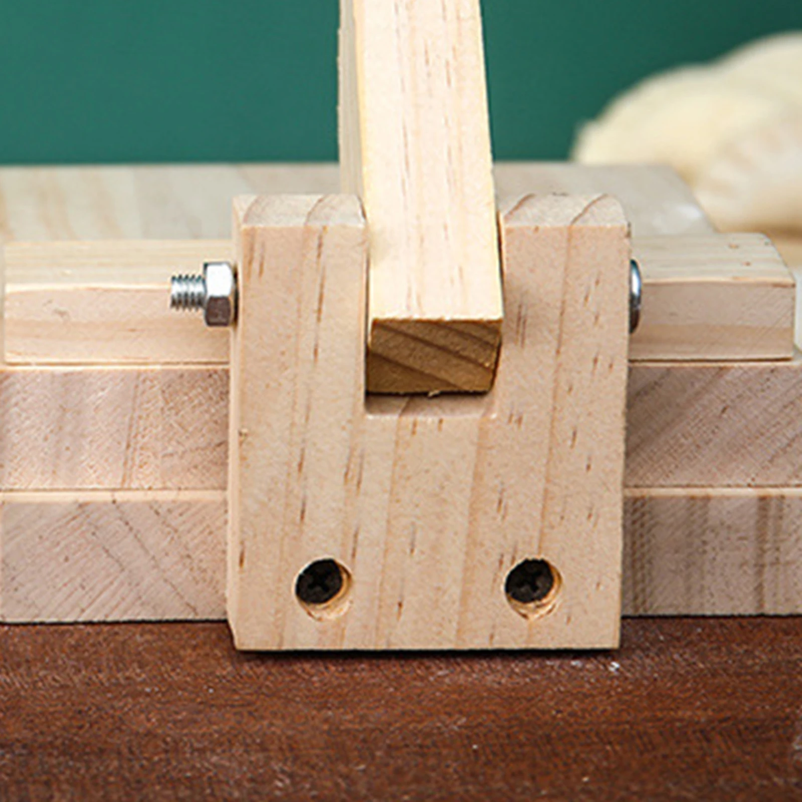 Wooden Paste Press Manual Chinese Dumpling Skin Wrapper Presser Pancake Maker Baking Gadget Pressing Tool