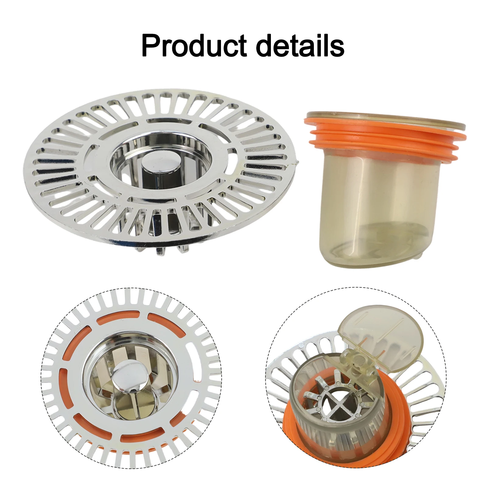 Bathroom Essentials Bathroom Deodorizing Easy Maintenance Bathroom Drain Filter As Shown Daily Use Easy Installation
