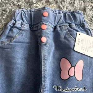 Baby Kinder Mädchen Casual Clothes Rose Kinderhose Kinderhose Jeans Kleidung Hose Kinder unterteilt 1 2 3 4 5 6 Jahre 6 Hauptverkaufsjeans für Kinder - №3