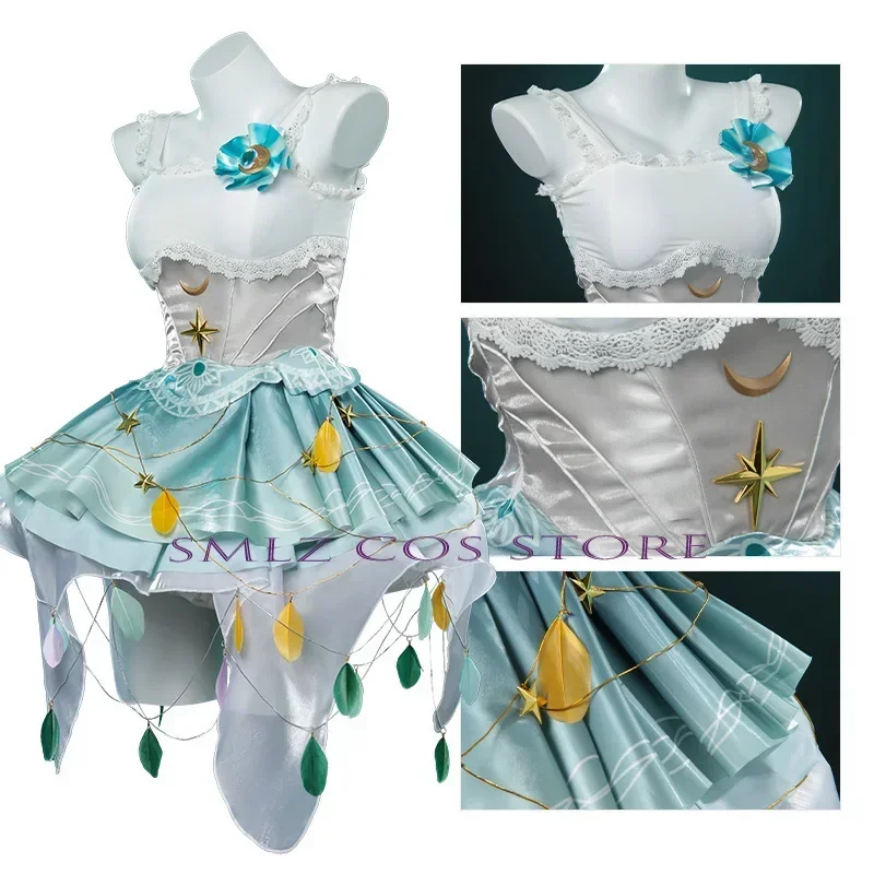 Margaretha Zelle Cosplay Gioco Identity V Costume da ballerina femminile Splendido vestito Lolita Calzini Occhiali Festa Dolce uniforme per ragazza