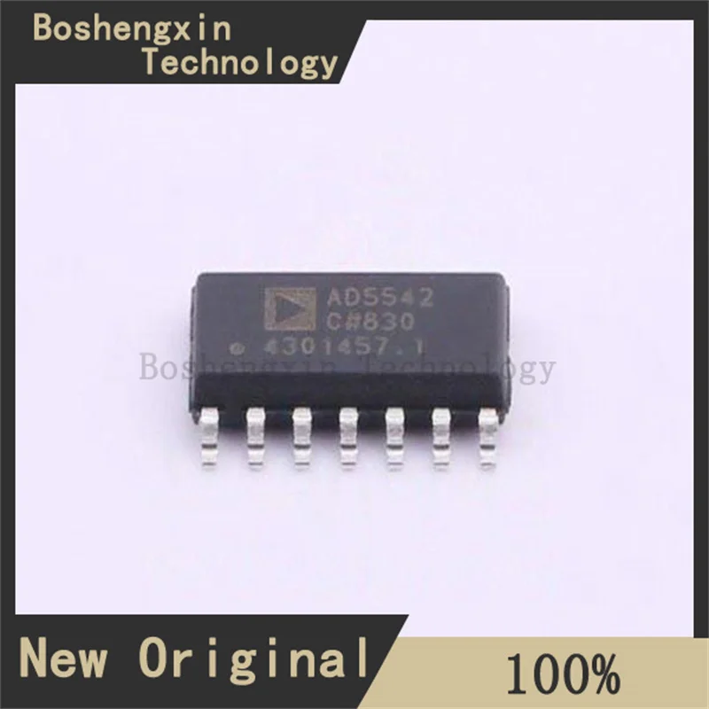 

1Pcs AD5542CRZ-REEL7 2.7 V to 5.5 V, serial input, voltage output, 16-bit DAC SOIC-14 AD5542CRZ