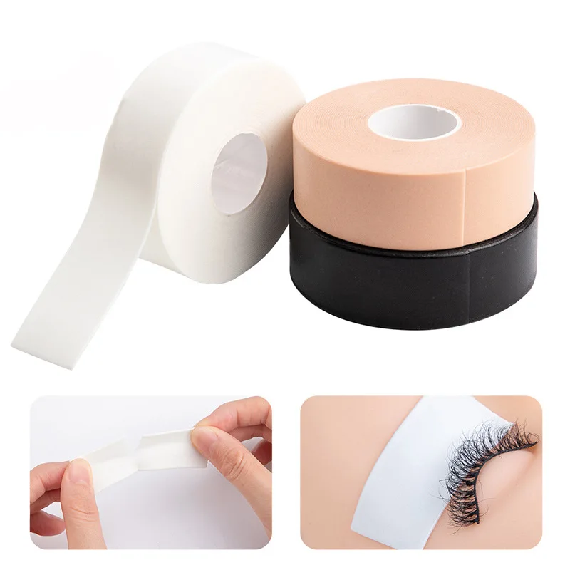 Rouleau de patch en mousse éponge pour les yeux, coussinets non pelucheux sous les patchs, greffage d'extension de cils, ruban médical, outils de maquillage, 1 pièce