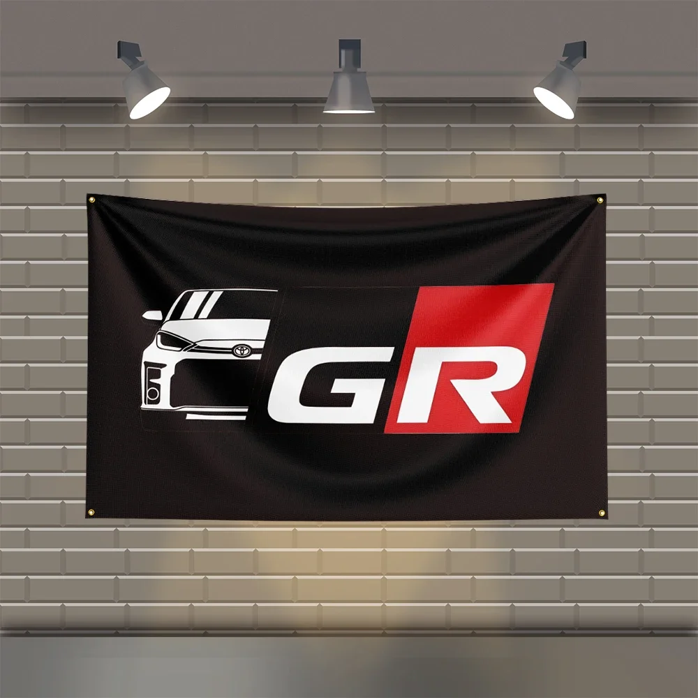 

3x5 FT G-GRYariss Racing Flag Polyester Printed Cars Flags for Room Garage Decor