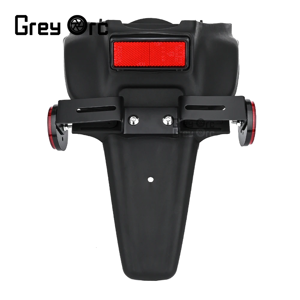 لسوزوكي هايابوسا GSXR 1300R 2008-2016 الحاجز الخلفي قطعة من نسيج غطاء ترخيص تسجيل لوحة الضوء الخلفي قوس موتو اكسسوارات