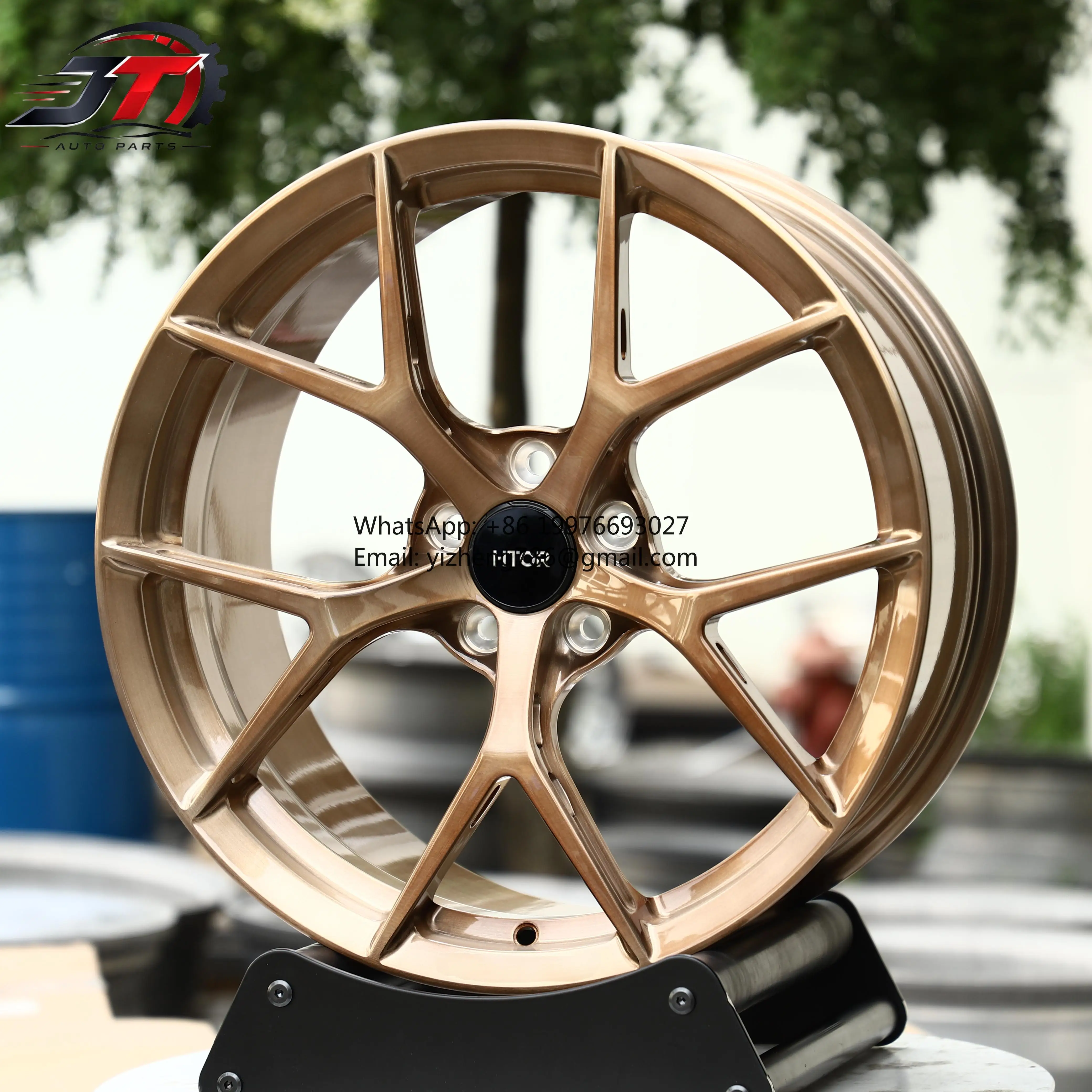 JT Custom 17 18 Inch 5x114.3 5x135 Concave Forged Wheels Bronze Rims Fits For Civic For ES For IS For NX For RX For Expedition F