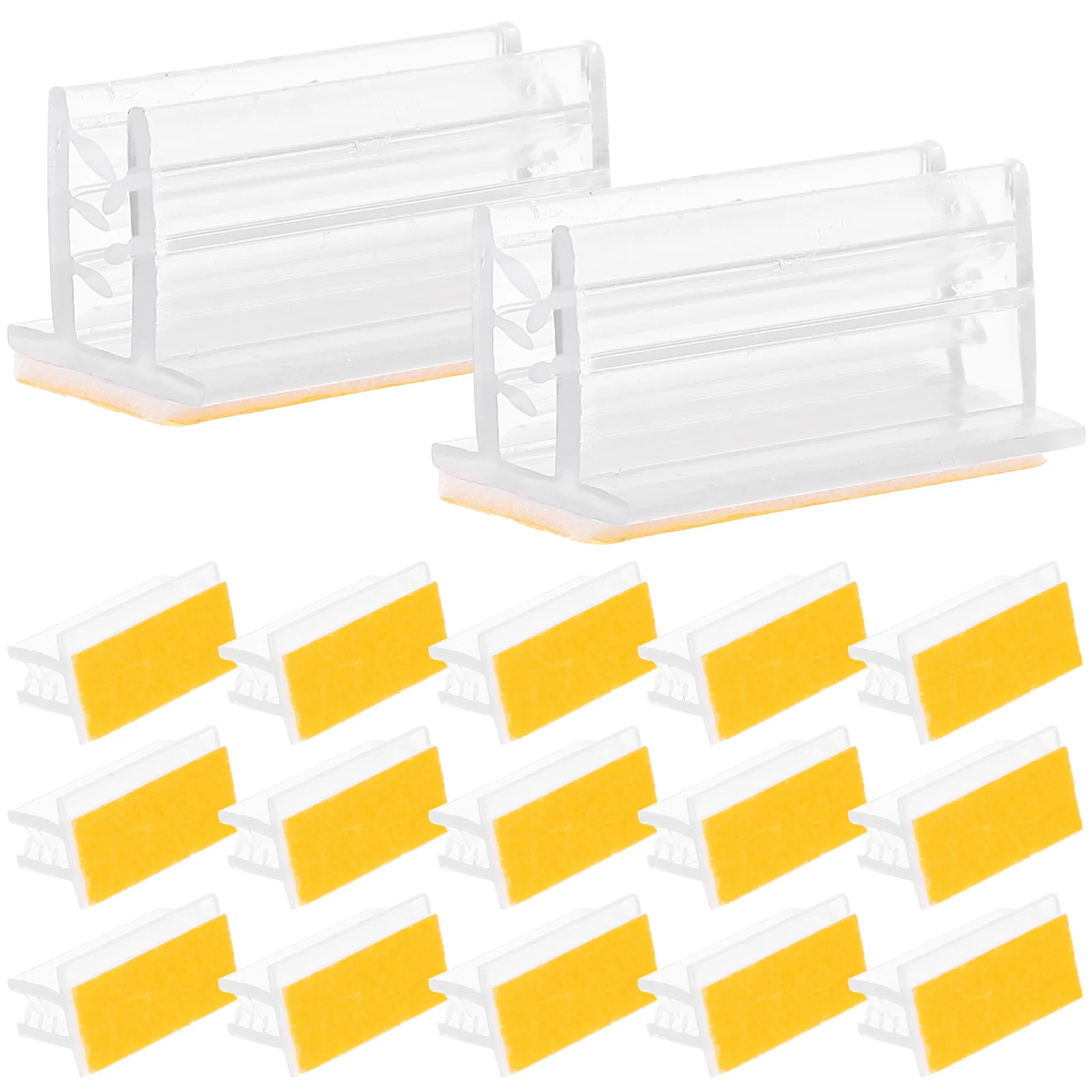 

Self Adhesive Sign Holders Mini Sneeze Panels Holders Guard Sign Holder for Cards Receipts Photos Name Tag Holders