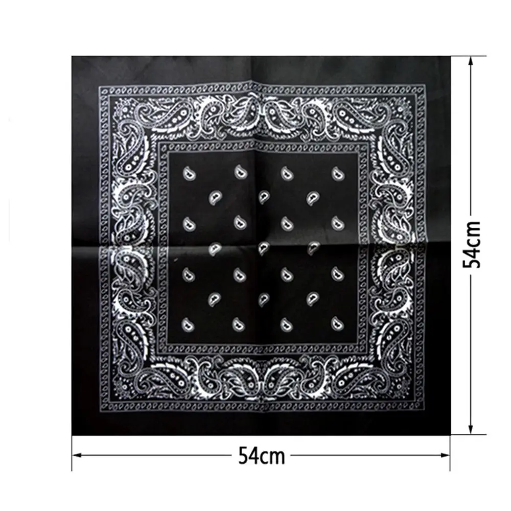 

Quality Hot Handkerchief Scarf Wristband Paisley Head Wrap Handkerchief Bandana Neck