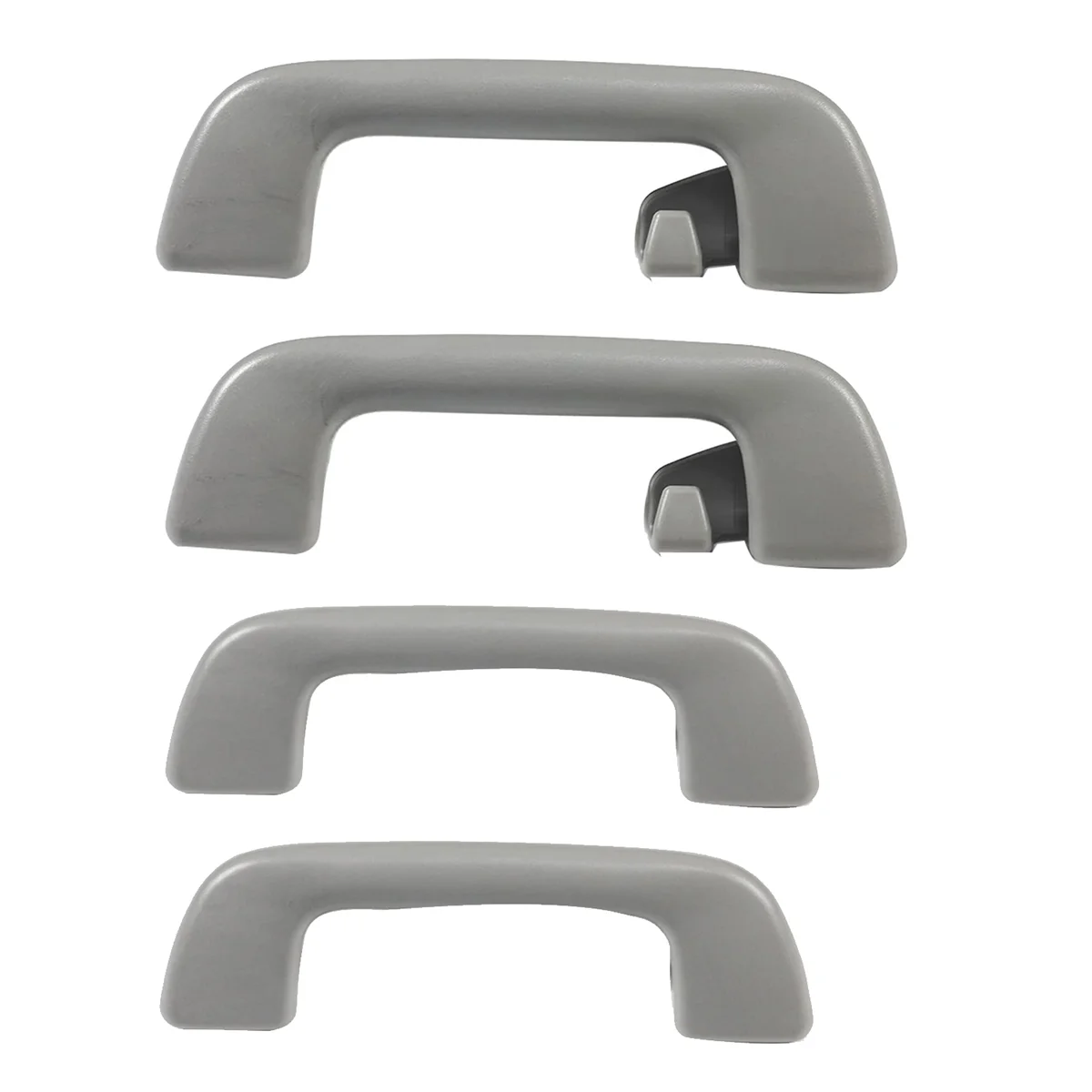 4Pcs Car Inner Roof Armrest Ceiling Pull Handle Door Safety Handle with Hook 74610-52020 for Toyota Corolla Dark Gray