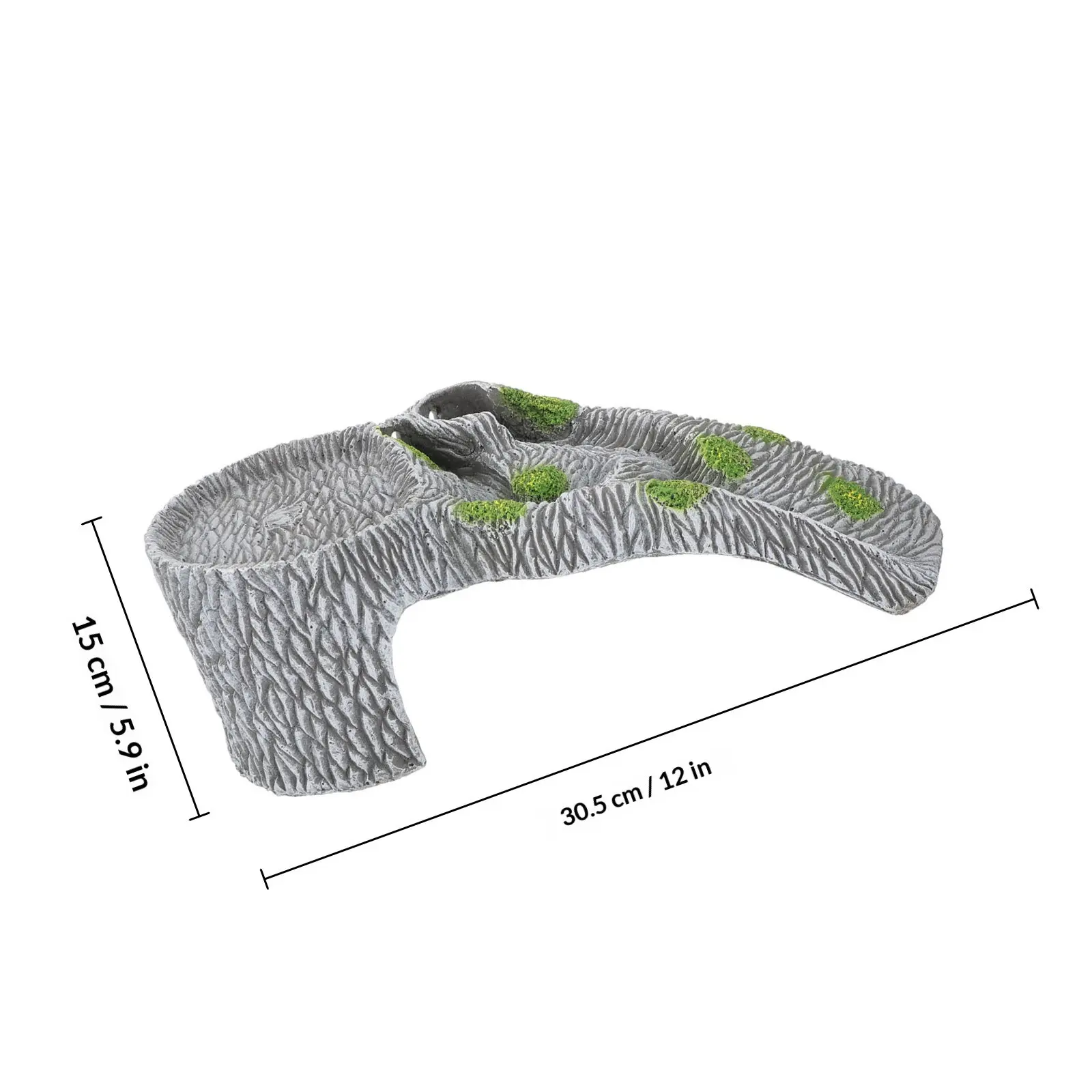 1Pcs Turtle Basking Platform Resin Simulation Hill for Tortoise Climbing Aquarium Decoration Non-Toxic Fade-Resistant Fish Tank