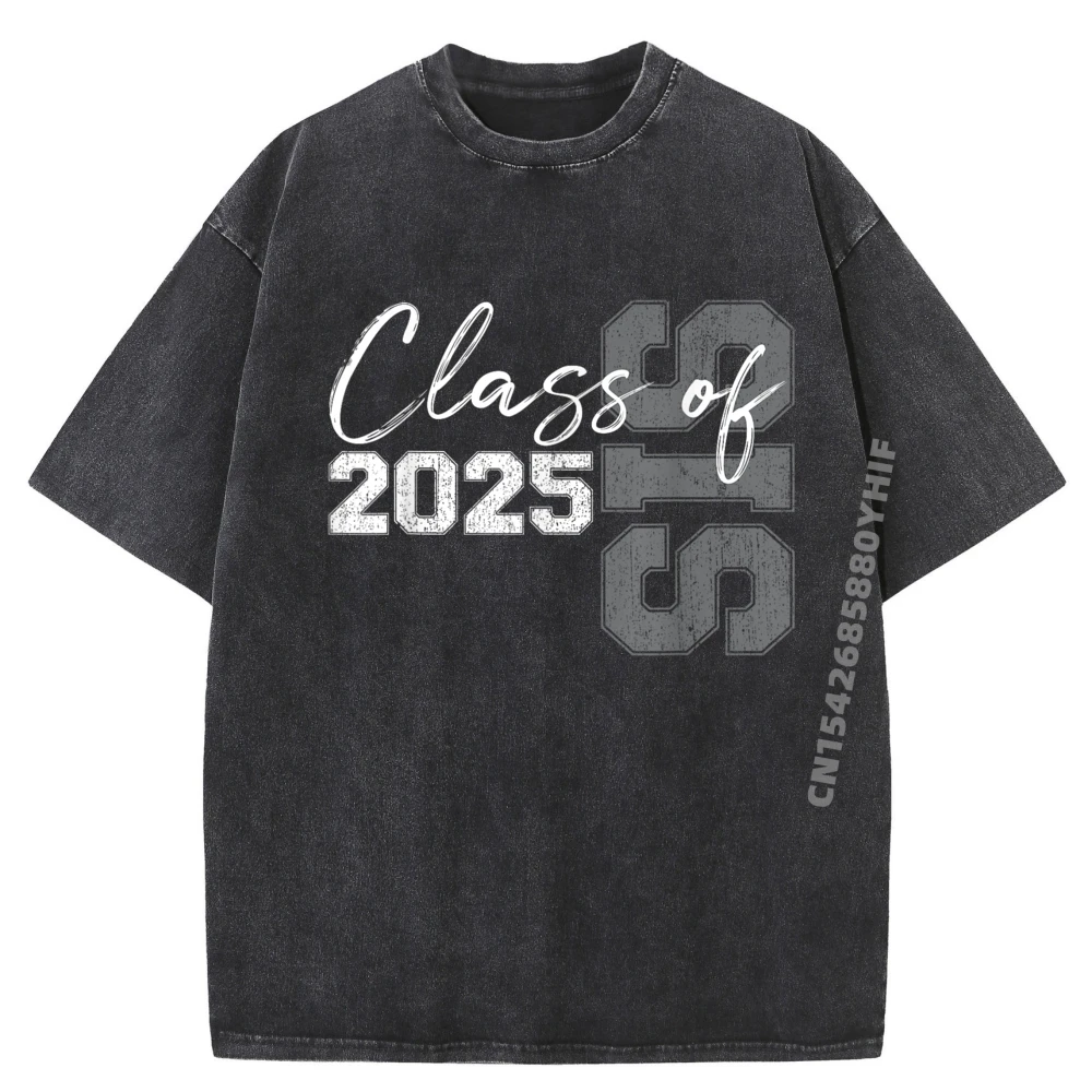 

Sister Senior 2025 Proud Of Class T-shirt Man Funny Shirt Mens Tops & Tees Graphic Shirt Mens Vintage Washed Clothes