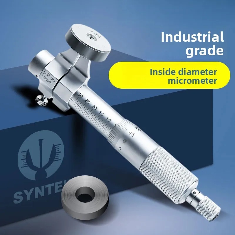 Mechanical Internal Micrometer 5‑30‑50mm 0.01mm Two‑point Inside Diameter Measuring Instrument