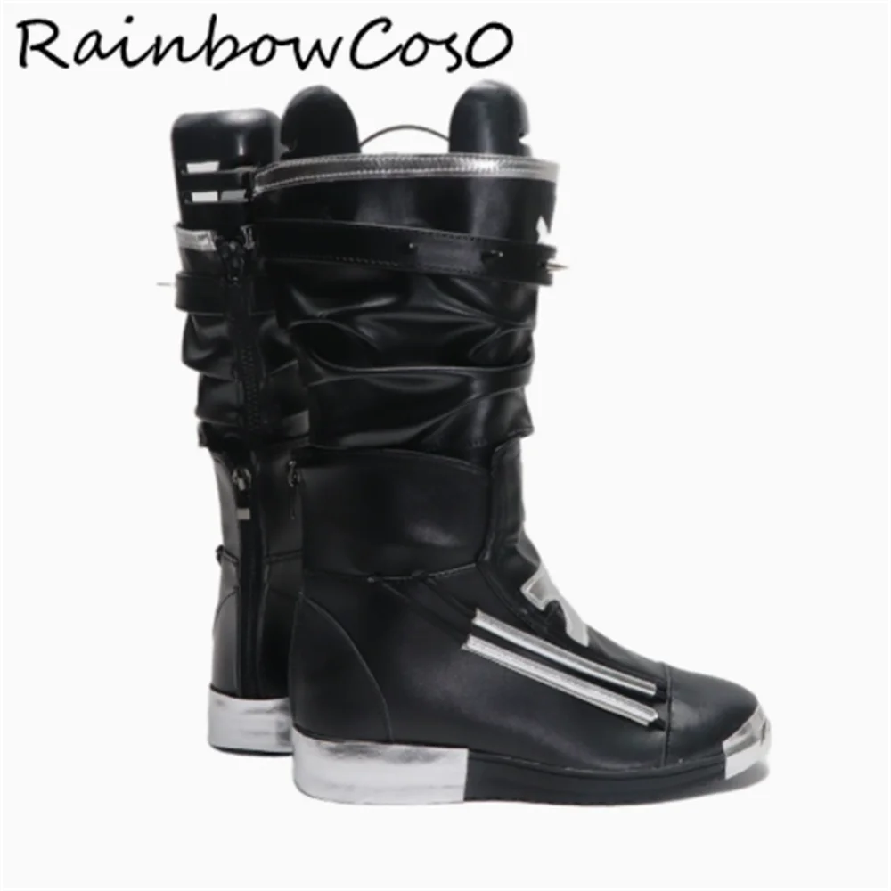 Rindo Chihaya Virtual YouTuber VTuber Cosplay Shoes Boots Game Anime Party Halloween RainbowCos0 W4812