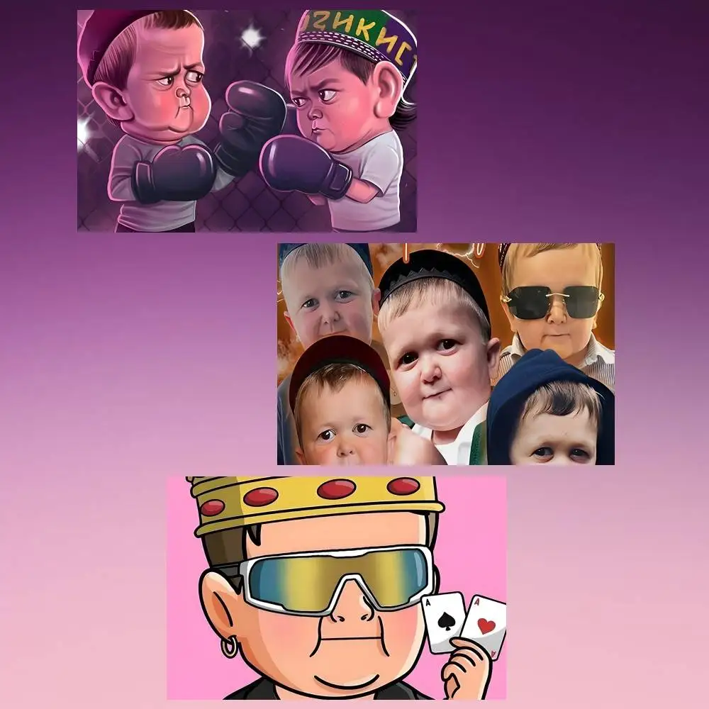 لافتات علم Hasbulla لمشاهير الإنترنت الروسية، جراج السيارة، نسيج العلم، المرآب، ديكور خارجي لغرفة النوم #4