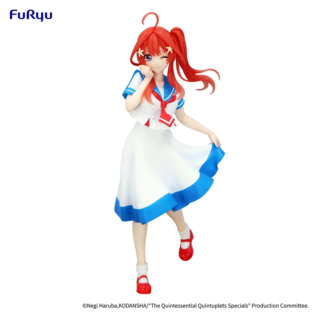 Pre Sale Furyu Original Trio-Try-It Gotoubun No Hanayome Nakano Ichika Nino Miku Yotsuba Itsuki Marine Look Ver. Anime Fgures