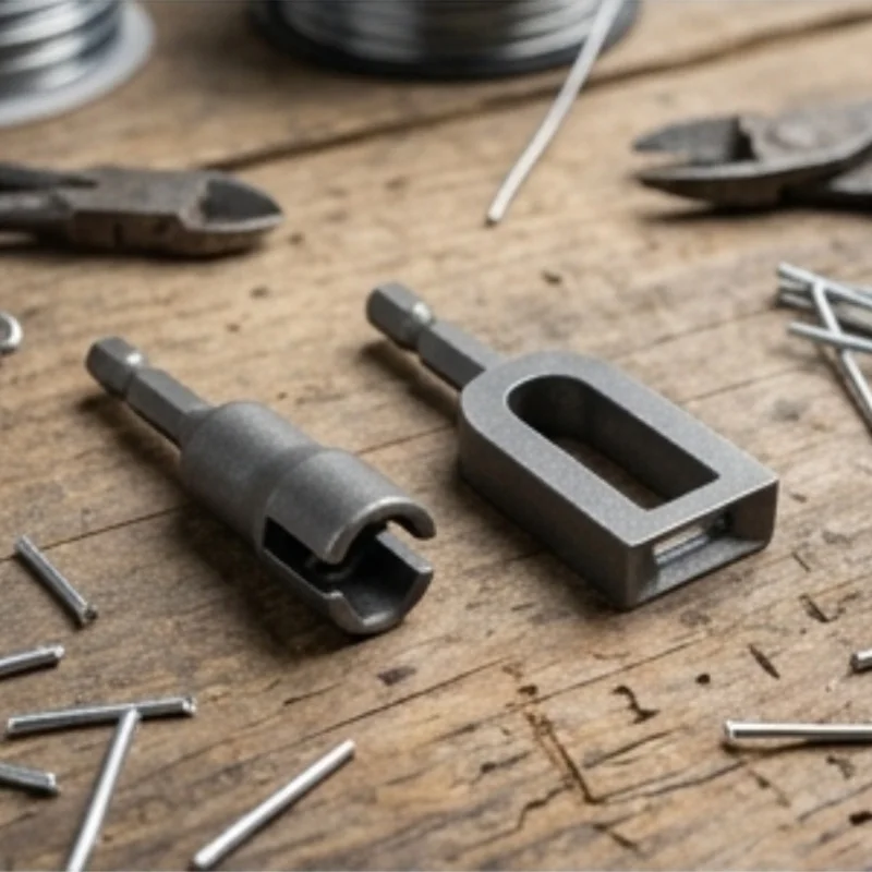 2pcs Drill Additions Including New Wire Twister And Wing Nut Socket, Fast for Tying Rebars And Wires, Practical Binding Fittings